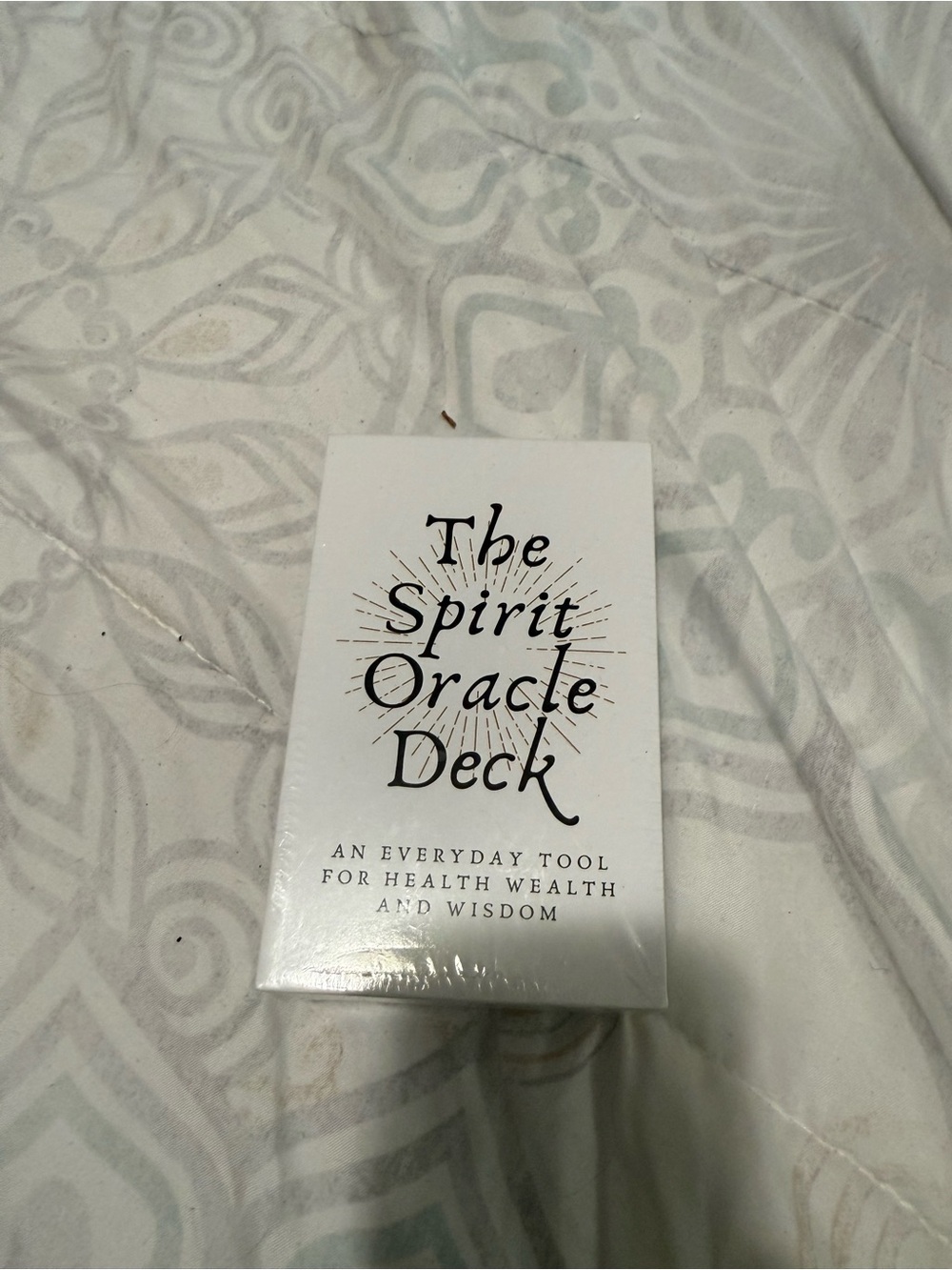 The Spirit Oracle Deck - White Oracle Card Deck